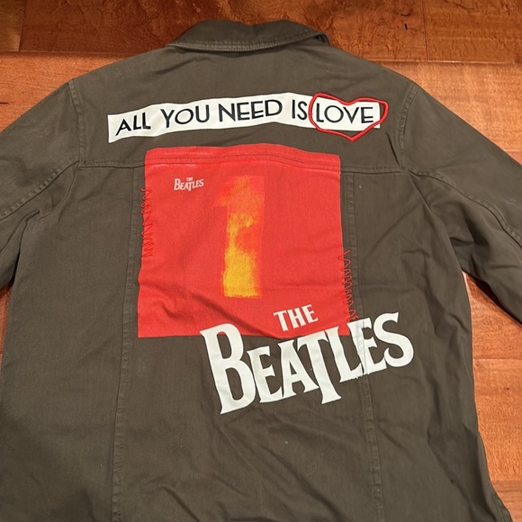ALICE OLIVIA CHARLINE MILITARY BEATLES JACKET SIZE S - Picture 5 of 8